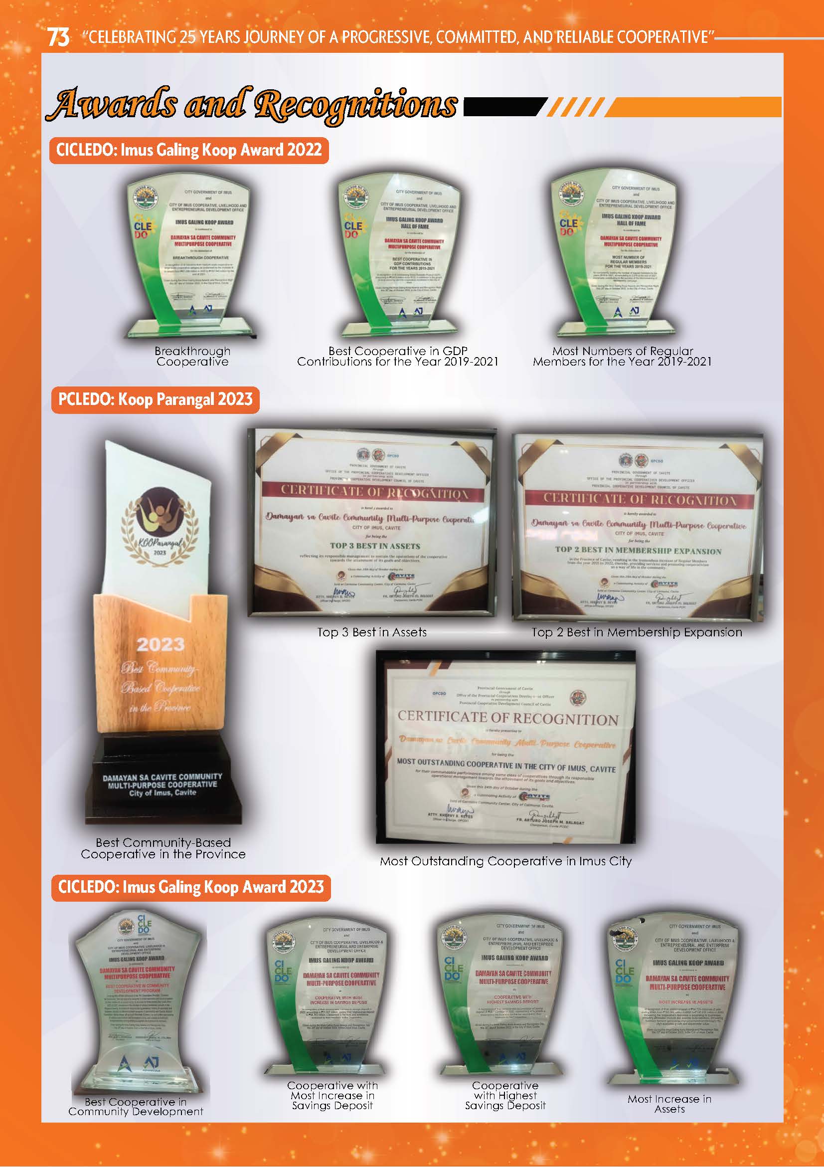 Awards & Recognition