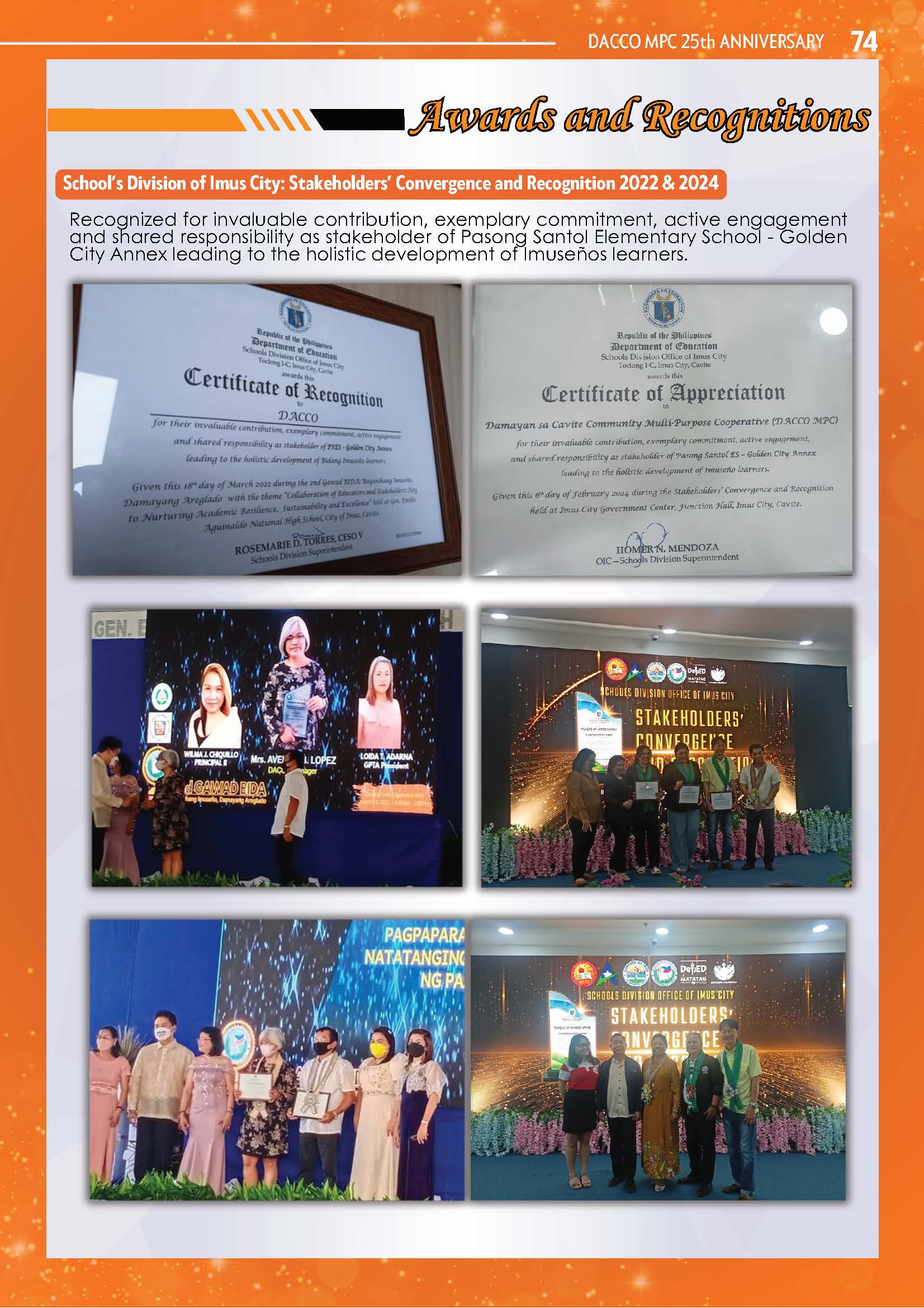 Awards & Recognition