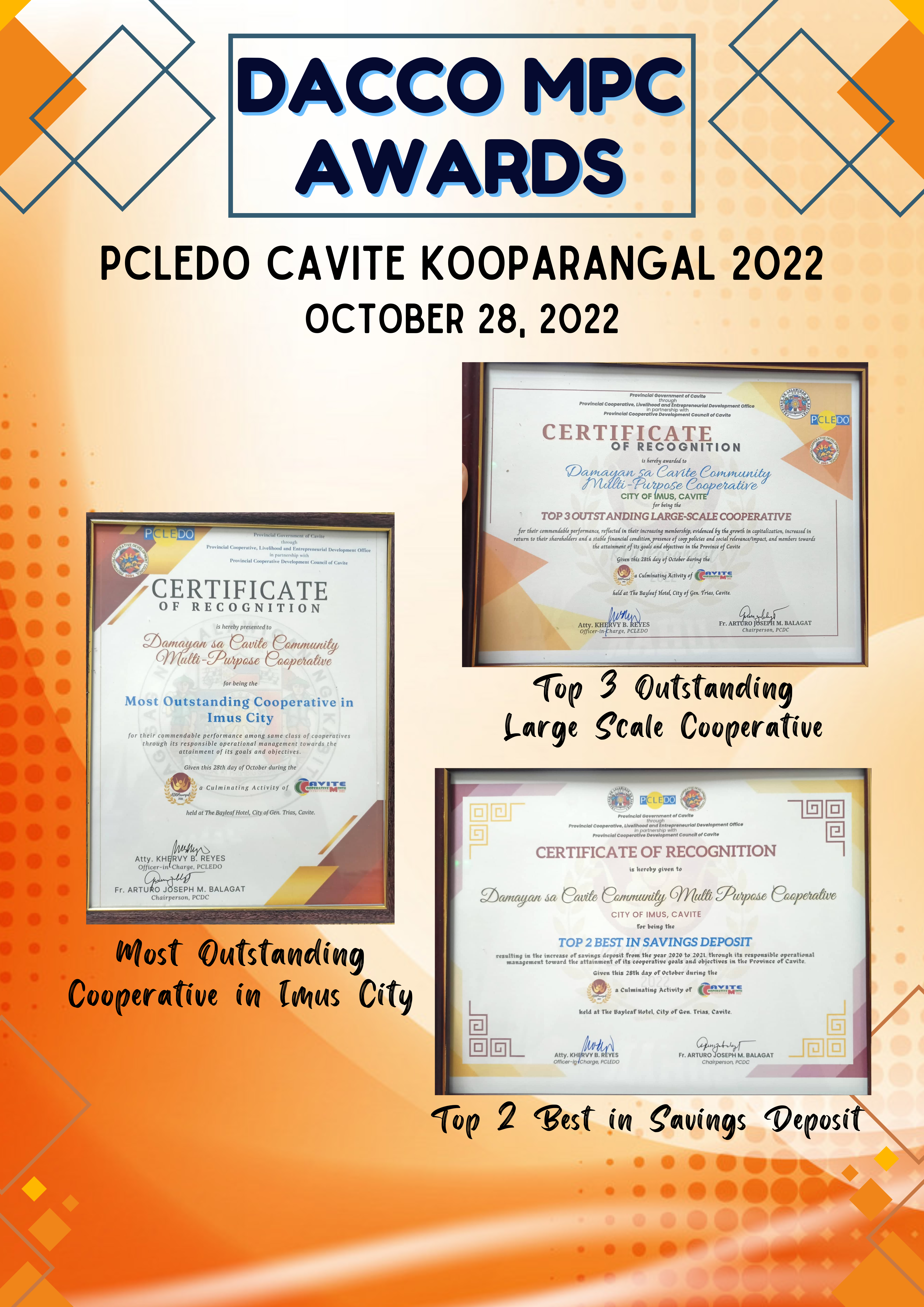 PCLEDO Cavite KOOPARANGAL 2022