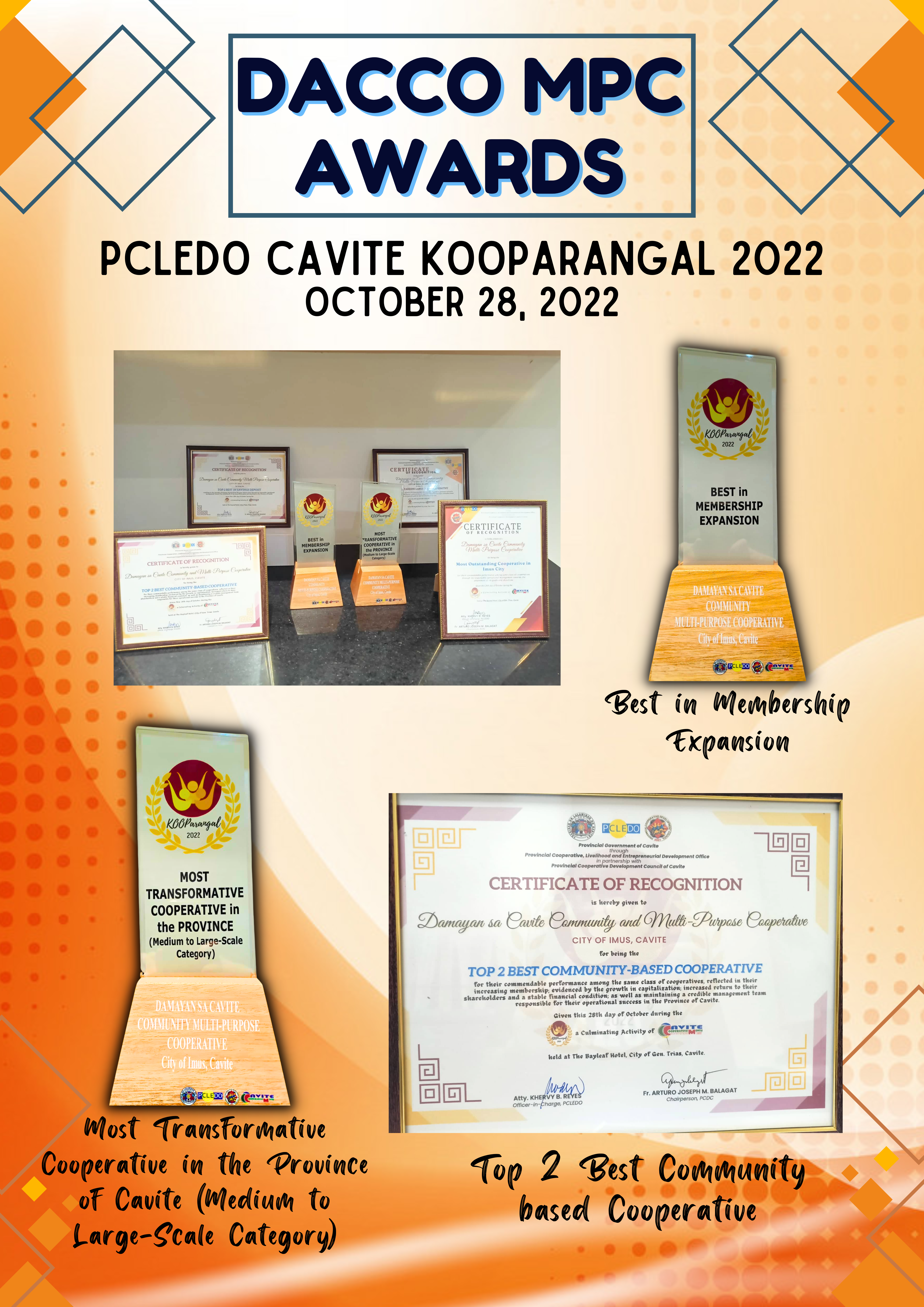 PCLEDO Cavite KOOPARANGAL 2022