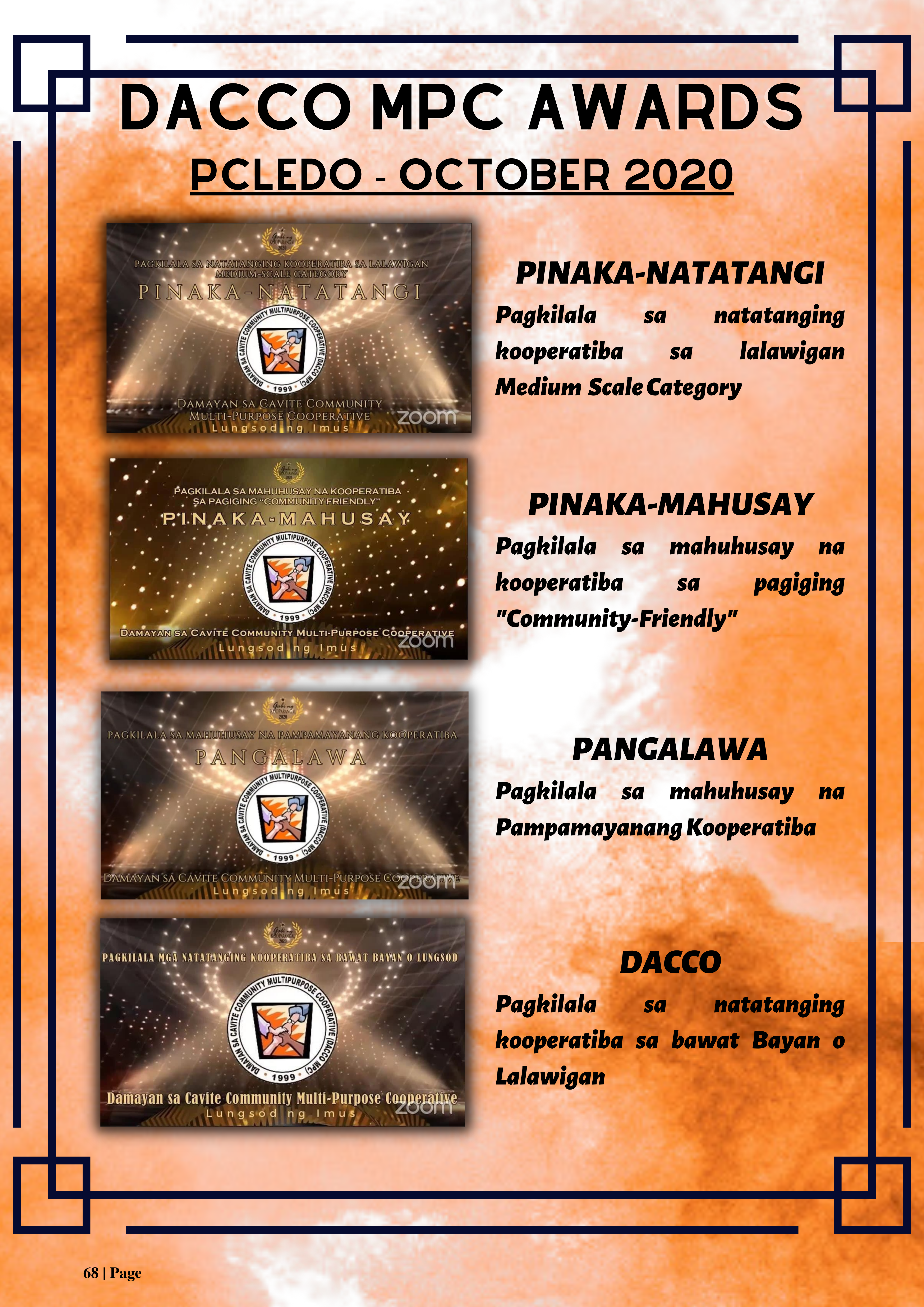 PCLEDO - October 2020