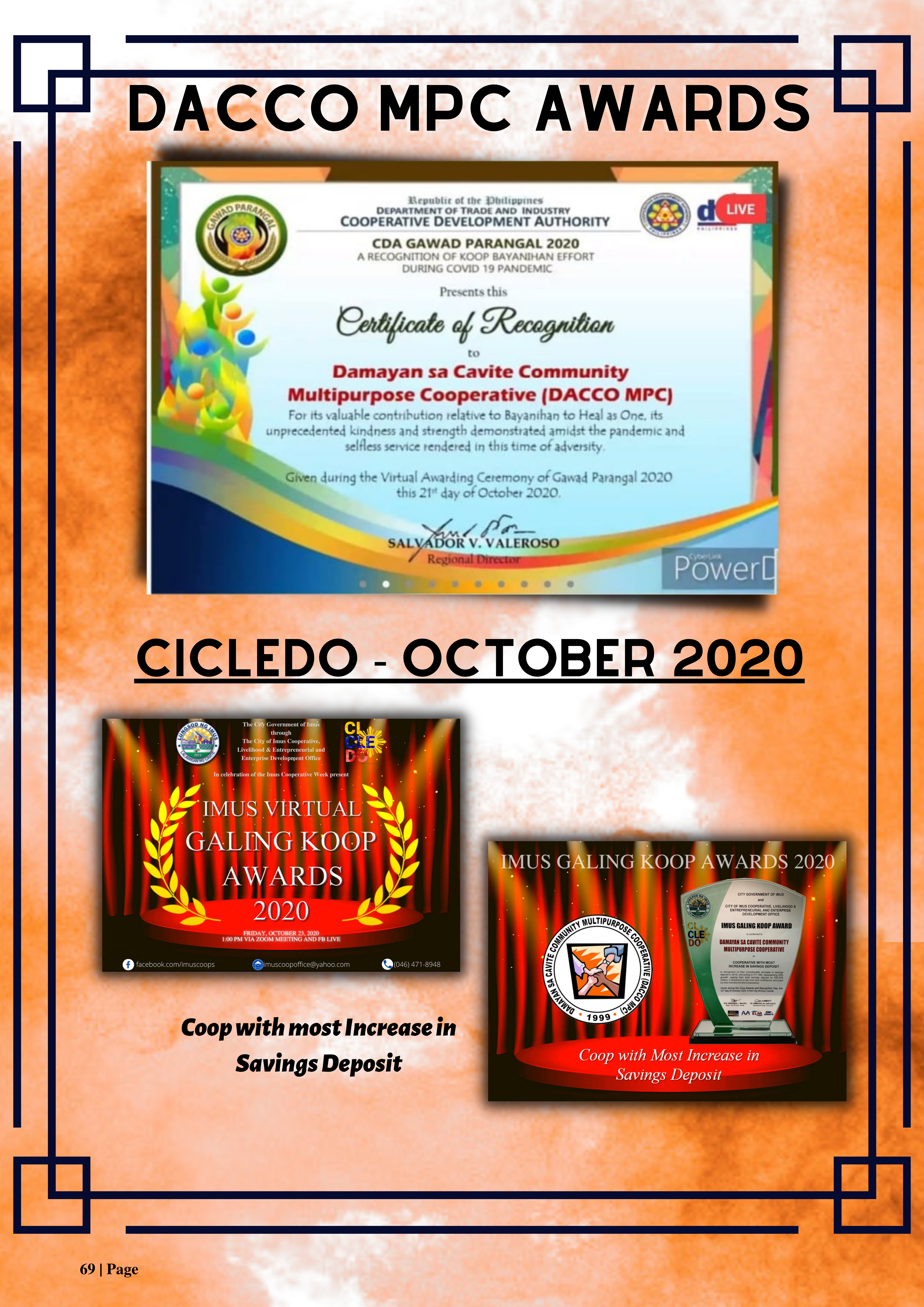 CICLEDO - October 2020
