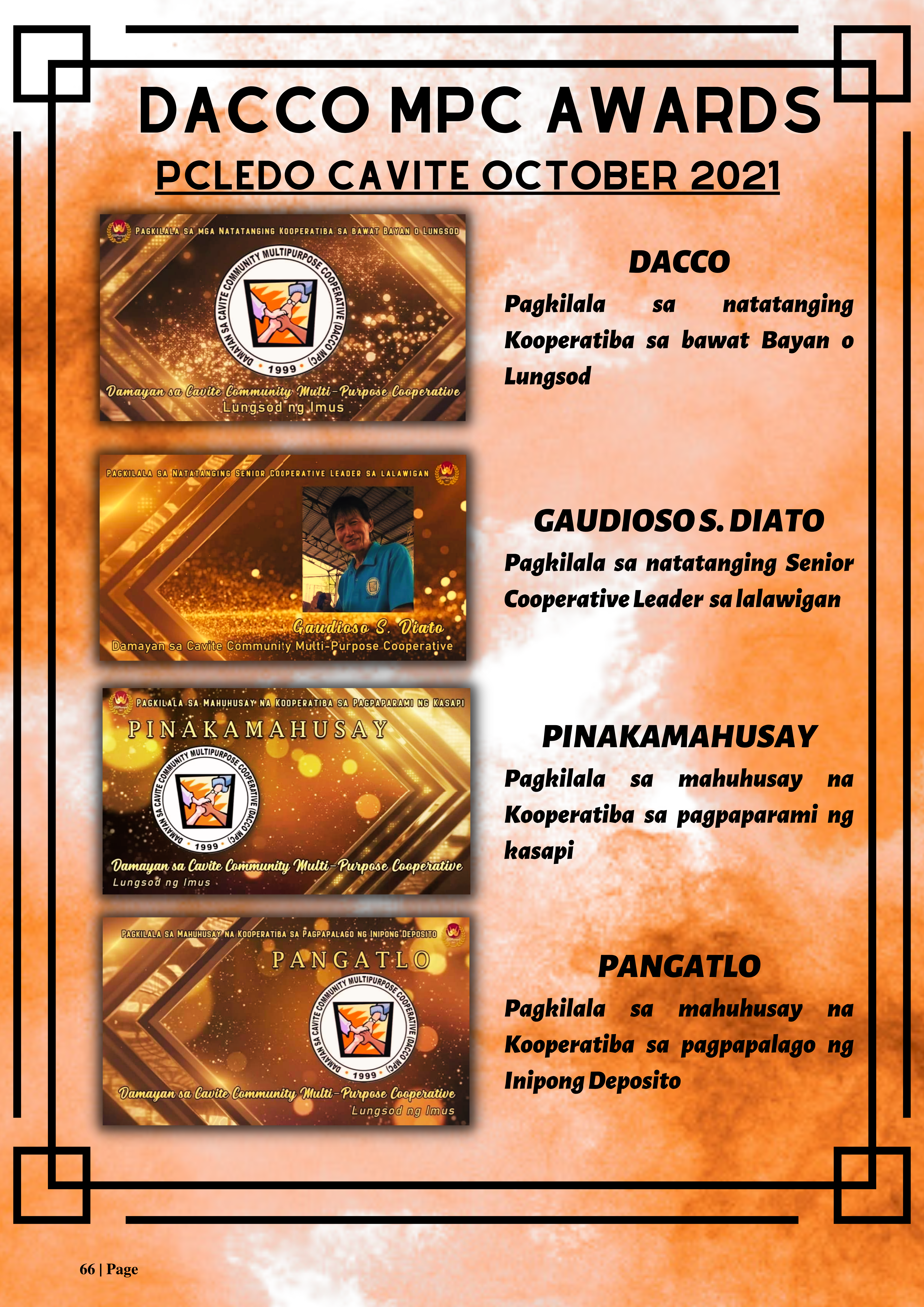 PCLEDO CAVITE OCTOBER 2021