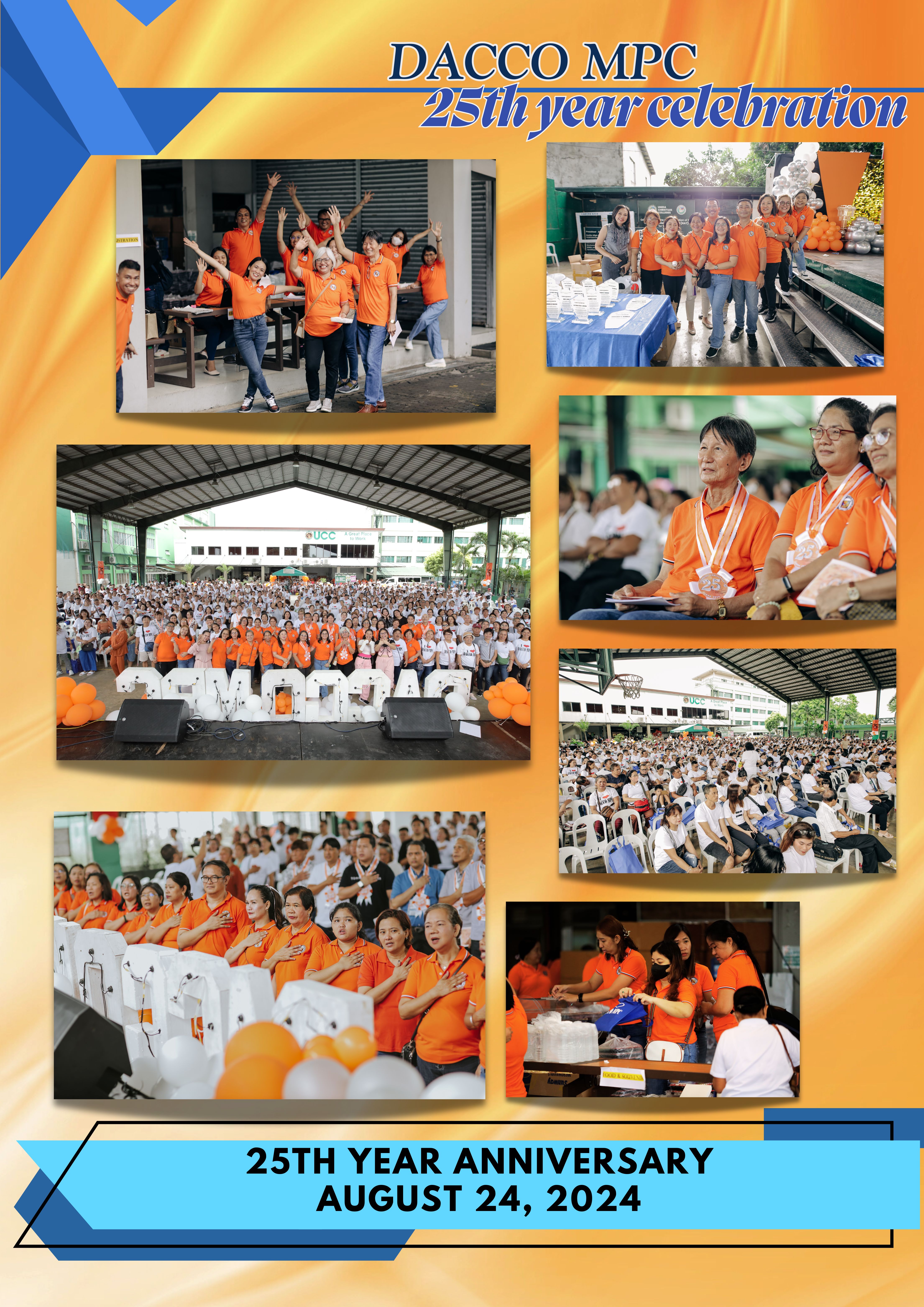 25th Year Anniversary (August 24)