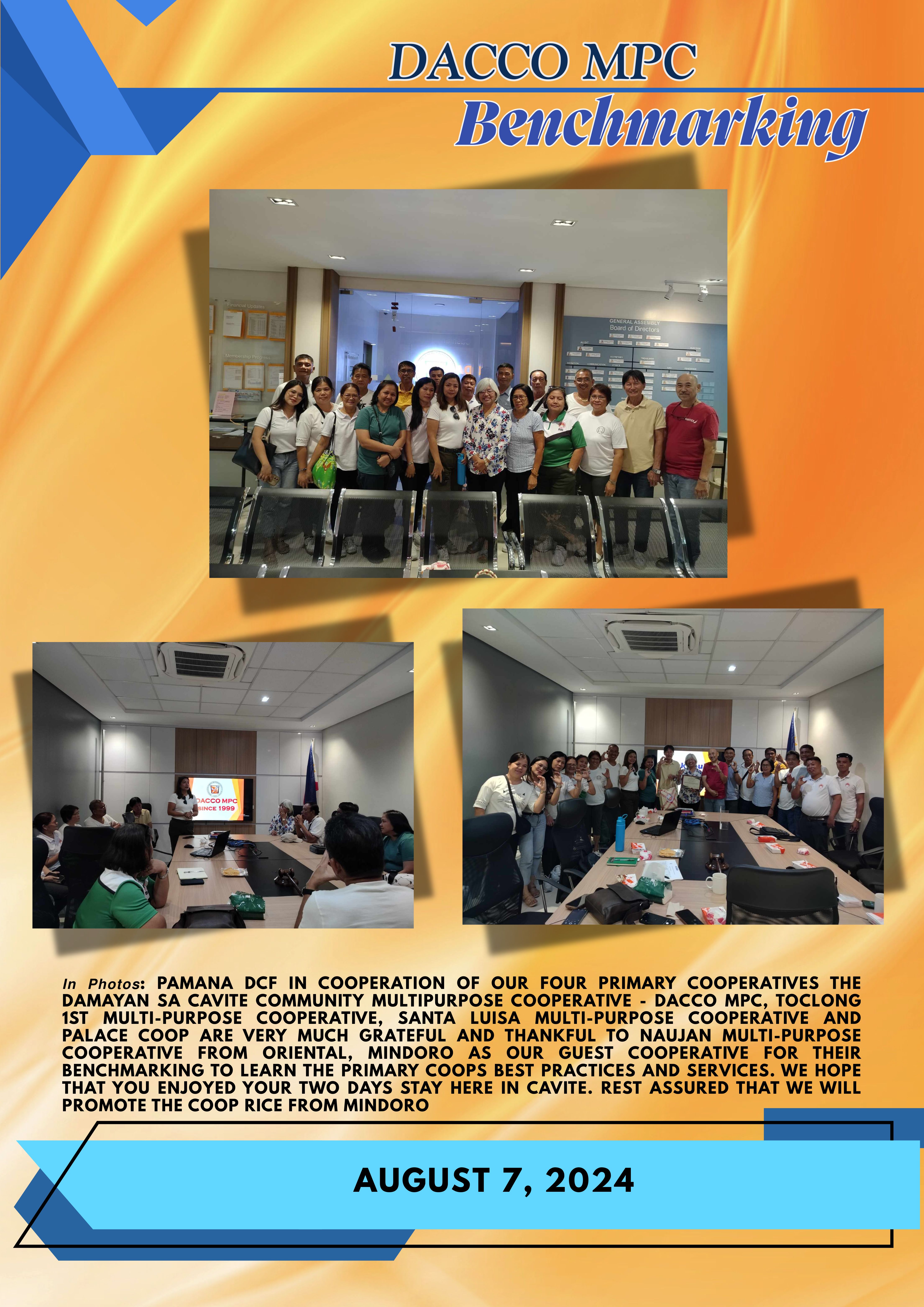 Benchmarking - August 7