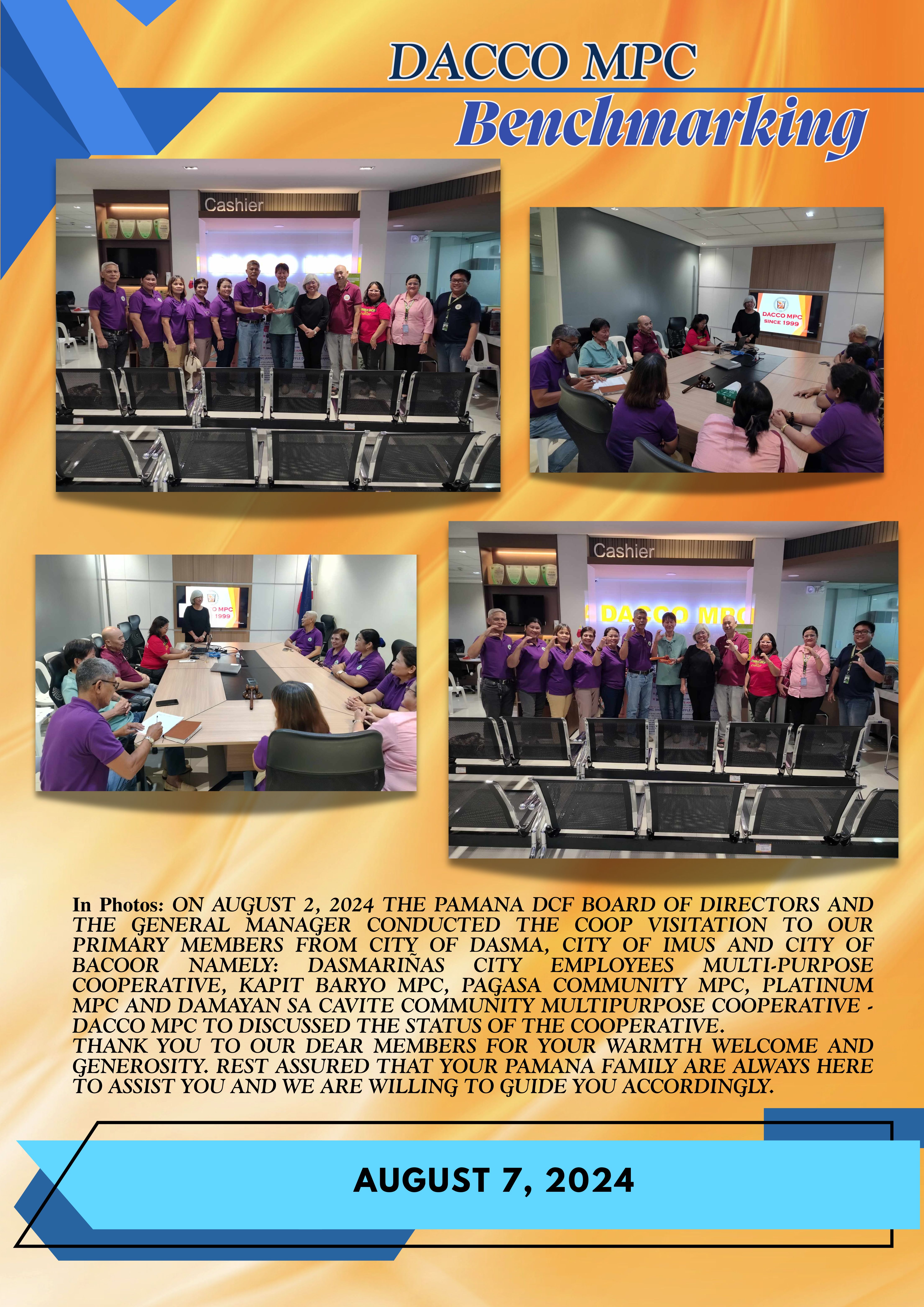 Benchmarking - August 7